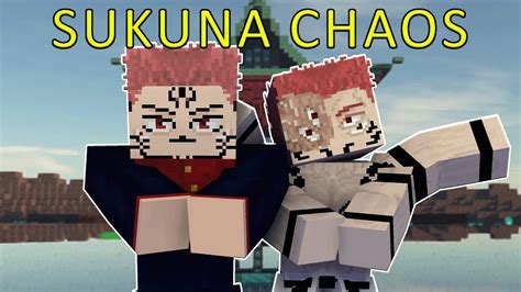 Minecraft Jujutsu Kaisen Mod Sukuna Chaos Mob Battles Youtube