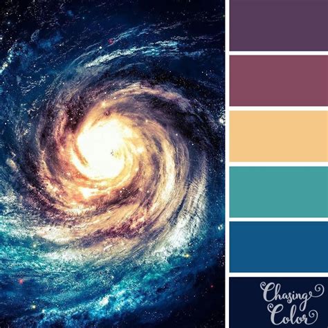 Space Color Palette Diy