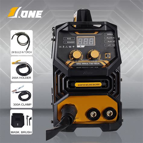 Electric 3 In 1 Inverter Welding Machine 110V 220V Gasless MIG Welder