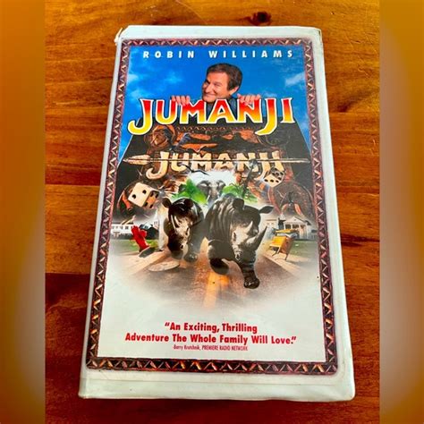 Other Jumanji Vhs Staring Robin Williams Like New Poshmark