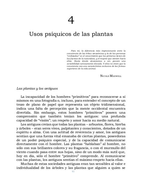 Magnum Opus Aeternam El Poder Psíquico De Las Plantas Whitman John