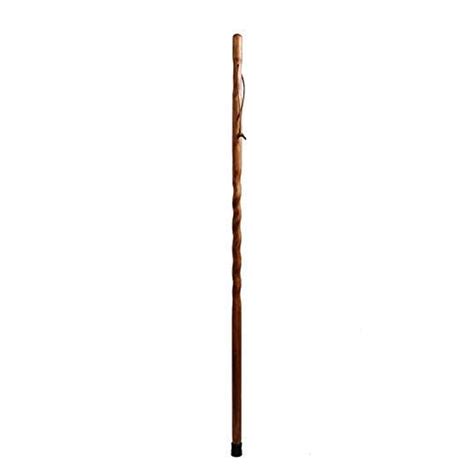 Trail Blazer By Brazos 55 Twisted Wood Walking Stick Made In The Usa