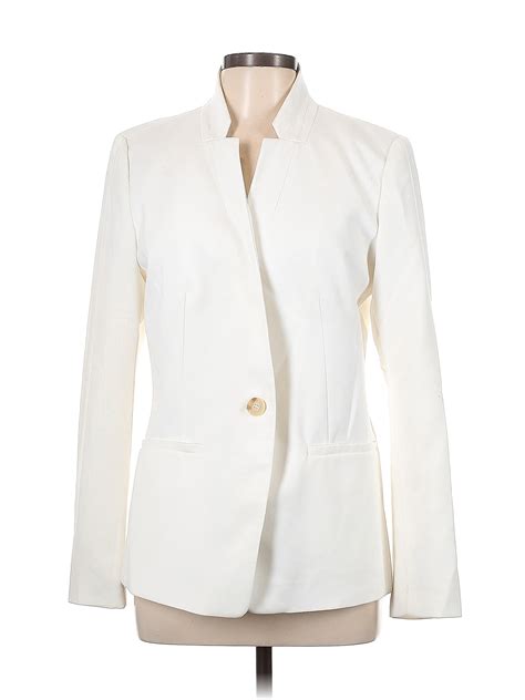 Ann Taylor Loft Ivory Blazer Size 12 63 Off Thredup