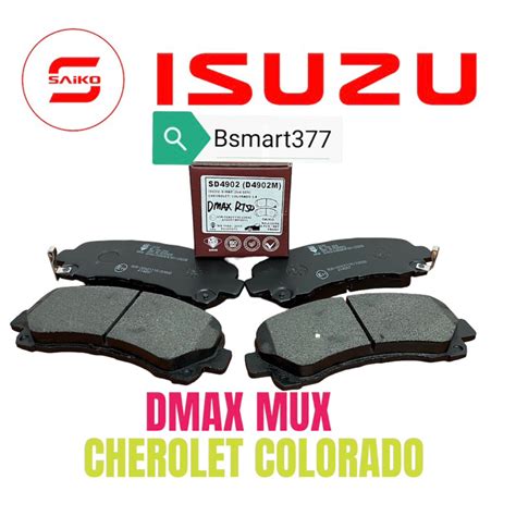 Isuzu Front Brake Pad Dmax Rt Rt Mux Rf Chevrolet Colorado Rg Saiko