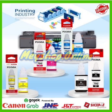 Jual Paket 1 Set Tinta Canon Pixma 790 G1010 G2020 G3030 G1000 Shopee