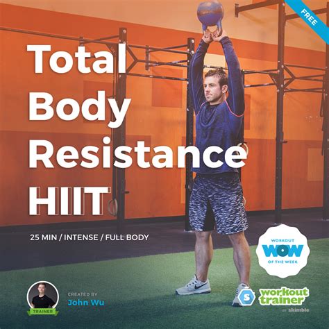 Skimbles Free Workout Of The Week Total Body Resistance By Trainer