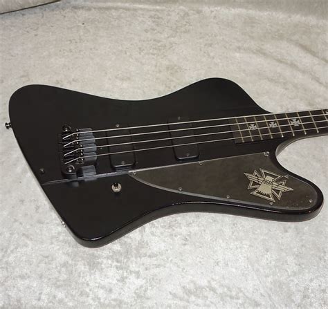 2001 Usa Gibson Blackbird Nikki Sixx Signature Bass Guitar Reverb