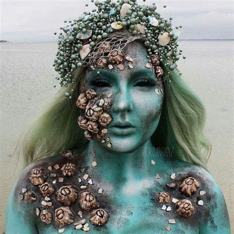 Scary Mermaid Mermaid Halloween Mermaid Headpiece Mermaid Headdress