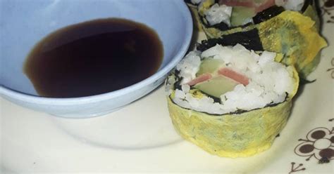 Resep Sushi Telur Gulung Enak Dan Sederhana Ala Rumahan Cookpad