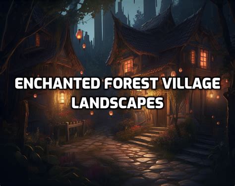 Enchanted Forest Villages By Fantasylandscapes