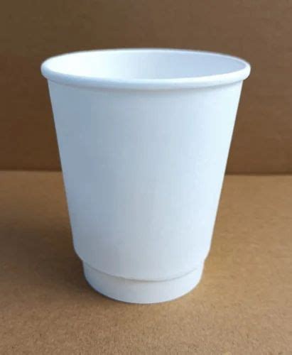 White 250ml Double Wall Cup Disposable Paper Cup Size 1 At Rs 15