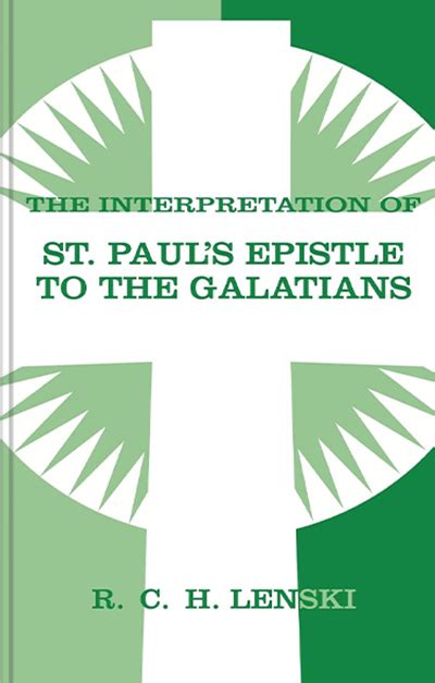 Interpretation Of St Pauls Epistle To Galatians Books Bibletalktv