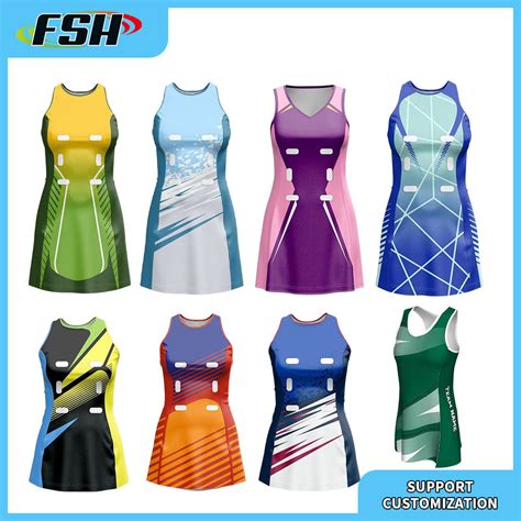 Wholesale Sublimation Custom Design Netball Dress Netball Shorts