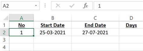 Como Encontrar O Número De Dias Entre Duas Datas No Microsoft Excel