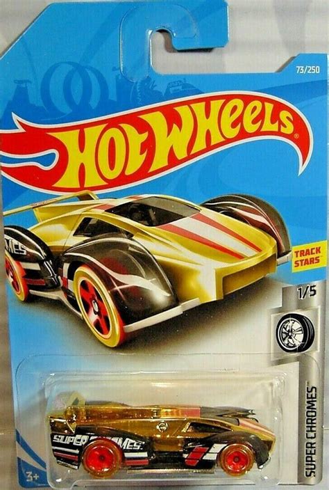 Amazon Hot Wheels Track Stars Super Chromes Electrack Gold