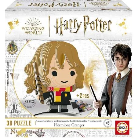 Comprar Puzzle Educa 3D Harry Potter Hermione Granger De 33 Piezas