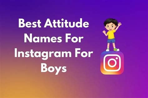 Attitude Names For Instagram For Boy | Attitude Names For Instagram With Emoji | Attitude Names ...