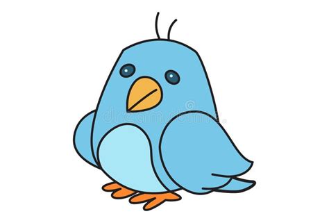 Cartoon Sad Blue Bird Stock Illustrations 226 Cartoon Sad Blue Bird