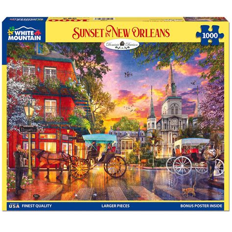 White Mountain Sunset In New Orleans Puzzle Pcs Puzzles Canada