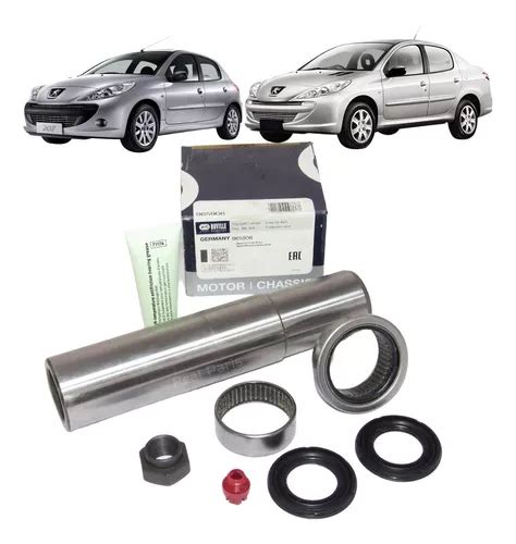 Kit Reparo Completo Eixo Traseiro Peugeot 206 207 C 50 Mm