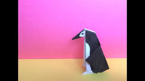 Papierowy Pingwin Paper Penguin Origami YouTube