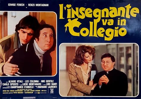 Affiches De Cin Ma L Insegnante Va In Collegio Edwige Fenech