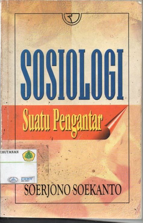 Daftar Isi Sosiologi Suatu Pengantar