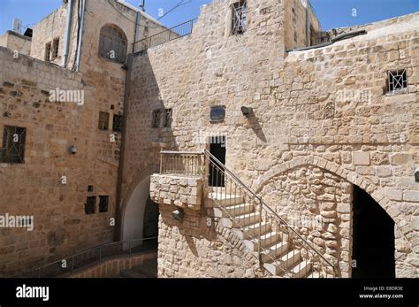 Israel Jerusalem Mount Zion Entrance To The Room Of The Last Stock