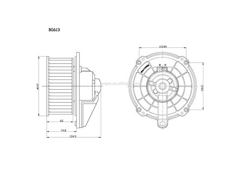 Hvac Auto Blower Motor For Isuzu Amigo 98 99 Pickup 94 95 Rodeo 91 99