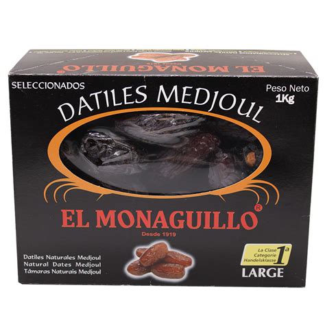 Datiles Medjoul Monaguillo Caja Negra Kg Frutas Coinsa