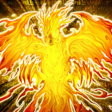 The Winged Dragon Of Ra Immortal Phoenix Artwor By Doriado229 On