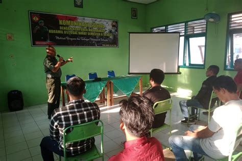 Koramil 01 Tegal Barat Gelar Komunikasi Sosial Dengan Komponen