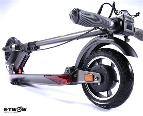 E Twow Gt Sport Black Electric Scooter Evunicycles