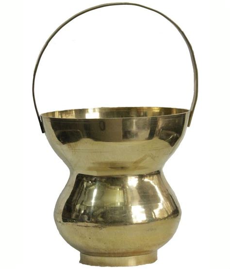 Kamandal Holy Water Oil Lamps Brass