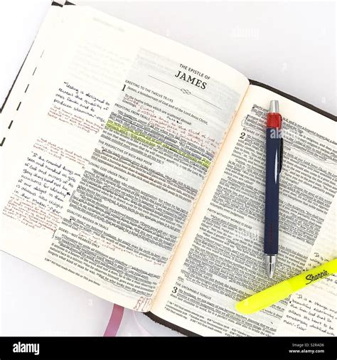 Bible Journaling Hi Res Stock Photography And Images Alamy