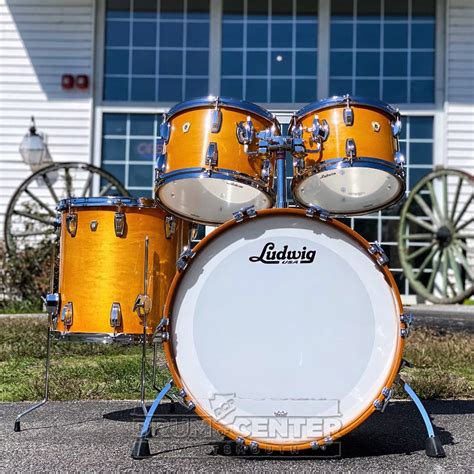 Ludwig Legacy Maple 4pc Get Back Drum Set Golden Slumbers Drum