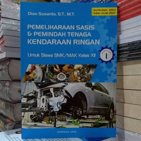 Jual Buku Original Pemeliharaan Sasis Pemindahan Tenaga Kendaraan