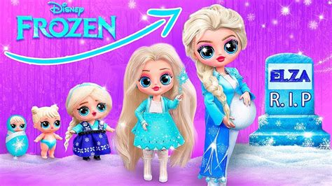 Elsa Büyüyor LOL için 32 Frozen Kendin Yap Projeleri YouTube