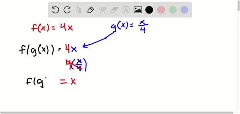 SOLVED Find F G X And G F X And Determine Whether Each Pair Of