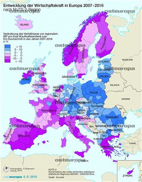 Zeitschrift Osteuropa Europa Entwicklung Der Wirtschaftskraft