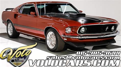 1969 Ford Mustang Mach 1 For Sale At Volo Auto Museum V20515 YouTube