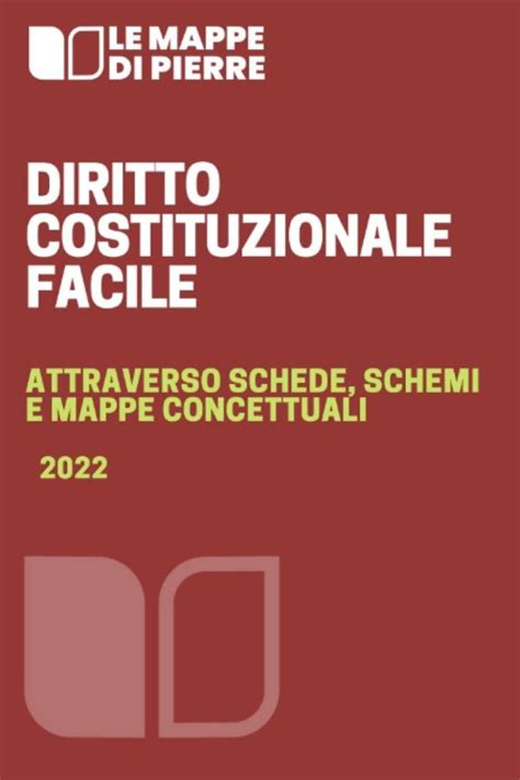 Diritto Costituzionale Facile Le Mappe Di Pierre