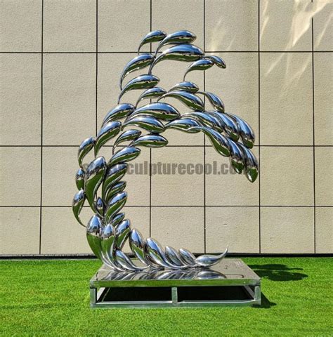 Stainless Steel Fish Sculpture