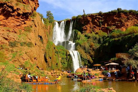 Ganztägige Tour zu den Ouzoud Wasserfällen mit Bootsfahrt Click