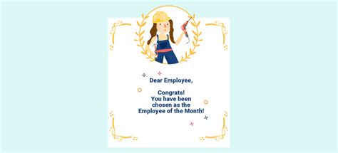 Employee Of The Month Letter Templates And Samples Hourly Inc