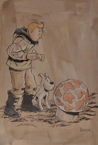 Photo Insolite Hommages Tintin Bouzou S Weblog