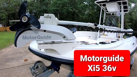 Installingmounting A Motorguide Xi5 36v Trolling Motor Youtube