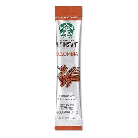 Starbucks Via Instant Coffee Colombia Medium Roast Oz Sticks