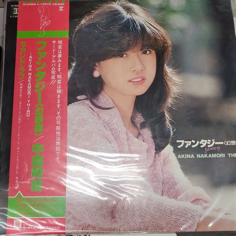 Yahooオークション 中森明菜 ファンタジー 幻想曲 Lpレコード 帯付き