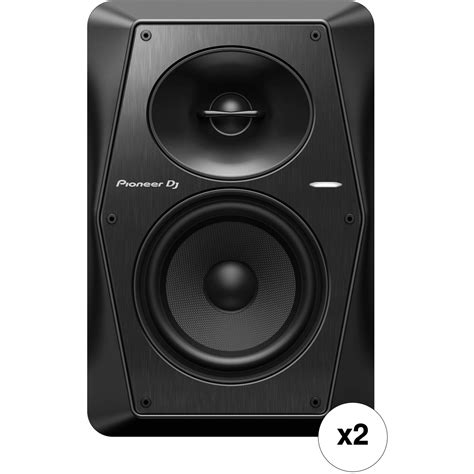 Pioneer DJ VM 50 2 Way Active Studio Monitor Kit Pair Black